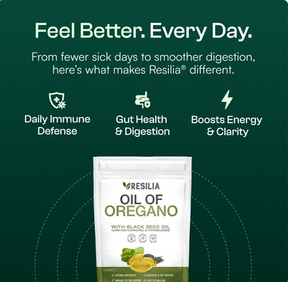 Resilia Oil Of Oregano Softgels